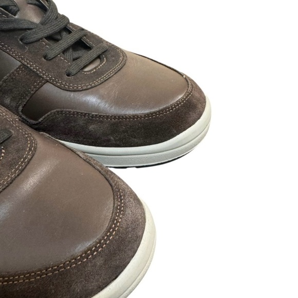 Mephisto Vito Men's Dark Brown and Tan Sneakers Sz 11.5 Leather and suede - Picture 5 of 16